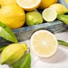 Fresh organic lemon